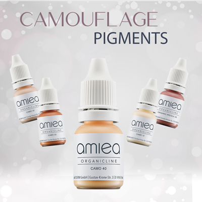 Medical camouflage pigments